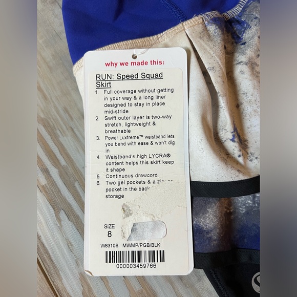 New with tags lululemon skirt - Picture 6 of 10